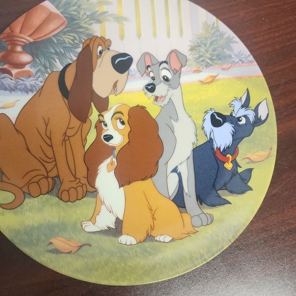 Knowles Other - Edwin M Knowles Fine China Plate - Disney Edition Lady And The Tramp
